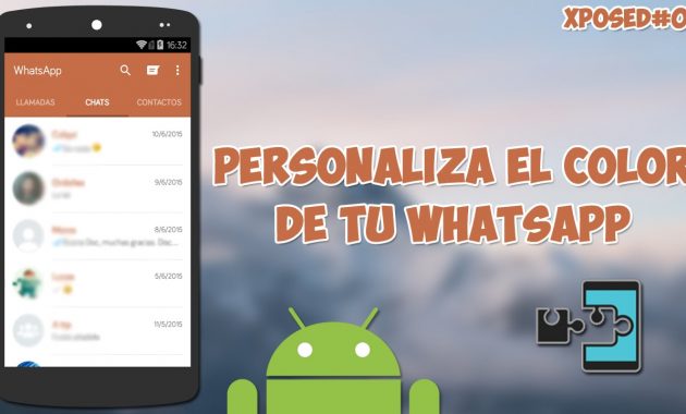 Cómo cambiar el color de Whatsapp SIN ROOT